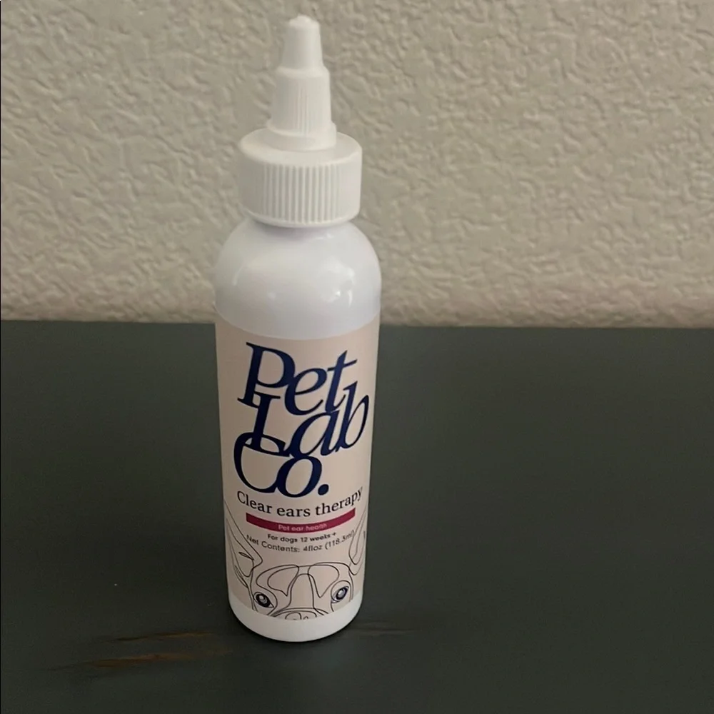 White Clear Ears Therapy for Dogs